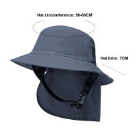 Gorra de Sol de Verano SWROW UPF50+ Sombrero de Playa y Mar con Borla Grande - details 0