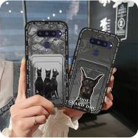 Funda de teléfono antigolpes resistente a la suciedad para LG Q70, funda suave con funda para tarjeta, diseño de moda Graffiti a prueba de golpes, dibujos animados duraderos - details 0