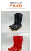 Botas de lluvia de plástico de camuflaje para hombre, zapatos de PVC impermeables hasta las rodillas para exteriores, precio bajo, alta calidad, novedad de 2025 - details 1