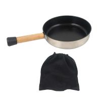 Camping Frying Pan Cooker with Removable Handle for Picnic Camping Fishing