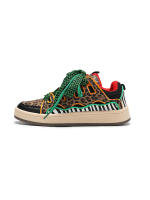 Zapatos Deportivos Casuales para Mujer de Tacón Bajo Estampado de Leopardo Pisa Plano - details 6
