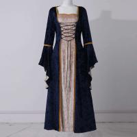 Elegante Vestido Corto de Moda Vintage Manga de Antorcha Dorada Perfecto para Fiestas - details 17