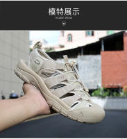 Sandalias Casuales de Cuero de Vaca de Gran Tamaño Zapatos de Playa para Hombres y Mujeres - details 9
