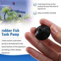 Succionador de Clip de ventosa de goma negra para acuario, bomba de tanque de peces, 27mm, 10 unidades - details 6