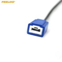 FEELDO-arnés de cableado de cerámica H1 H3 hembra, soporte de lámpara, conector TER, Bombilla # AM5463, 1 ud. - details 0