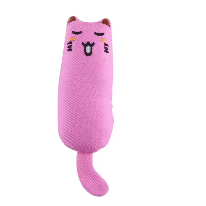 Juguete de Peluche de Gato Almohada de Dedos Lindo Resistente a Mordiscos - 1