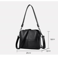 Bolsos de Hombro y Bandolera Retro para Mujeres en Cuero PU de Color Sólido Bolsos de Mensajero de Diseñador de Lujo Pequeños - details 13