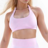 Sujetador deportivo sin costuras con cuello Halter para mujer, ropa deportiva realzadora con espalda abierta, camiseta sin mangas para gimnasio, Fitness, Yoga, entrenamiento - details 12
