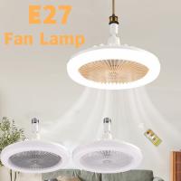 GAHADA Ventilador de Techo Eléctrico Silencioso 30W con Base E27 Conversor - details 1