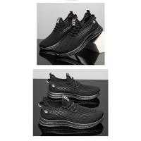 Zapatillas de Moda Versátiles para Hombre Primavera-Verano 2025 Zapatos Casuales Ligeros y Voladores Tejidos - details 9