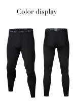 Leggings de compresión de alto rendimiento para hombres, mallas de entrenamiento físico para mejorar el rendimiento físico y la comodidad al correr - details 6