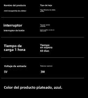 Mini afeitadora eléctrica portátil popular, afeitadora giratoria para hombres a prueba de agua, cabezal de cuchilla - details 0