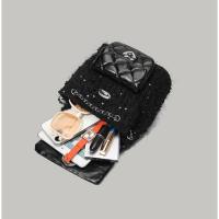 Bolso mujer 2025 nueva dulce hija Xiaoxiangfeng mochila saliendo versátil mochila portátil bolsa de cadena de diamantes - details 7