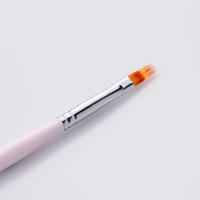 Bolígrafo de Gel UV degradado, pinceles de Gel suave para manicura, mango rosa, 1 unidad - details 2