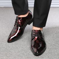 Zapatos Oxford con Patrón Floral para Hombres, calzado Formal con Cordones, Planos, Fiesta de Negocios - details 4