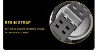 Smael-relojes militares deportivos para hombre, reloj despertador digital de cuarzo, resistente al agua hasta 50M, con pantalla dualtime - details 10