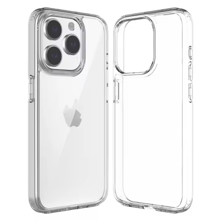 Funda de Silicona Transparente Original para iPhone 15 Pro Max Fundas de Lujo Ultra Delgadas para iPhone 14 Plus 13 12 Mini 11 Pro Max - 1