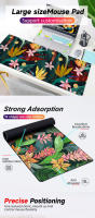 Almohadilla de estilo Pastoral con patrón INS de estambre colorido, alfombrillas de ratón para cuaderno cosidas con precisión, alfombrilla de escritorio gruesa - details 0