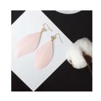2018 nuevos pendientes de moda, cristales de plumas, sobreflujo, joyería personalizada al por mayor, distribución de regalos para mujeres - details 7