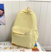 Mochila Impermeable de Nylon para Mujer Bolsa de Viaje Femenina Mochila Escolar para Niñas Adolescentes Bolsa de Libros de Color Sólido - details 32