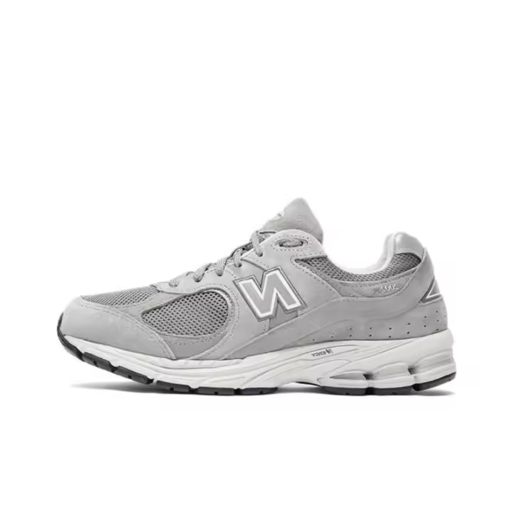 LETEN 【100% auténtico】 NB 2002R Retro, combina con todo, informal, para correr, para hombres y mujeres, pegatinas de pared grises - 1