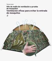 Tienda de campaña 1 personas Deportes al aire libre viajar impermeable Camping - details 6