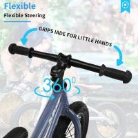 Bicicleta Sin Pedales para Niños de 3 a 4 5 6 7 Años, Ruedas de Goma Inflables de 16 Pulgadas, Bicicleta de Equilibrio con Sillín Ajustable, hasta 40 Kg, Juguetes para Niñas y Niños - details 18