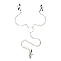 Clips de Leche de Acero Inoxidable Leten Estilo Mariposa para Parejas Clips de Pezón Sensuales - details 9