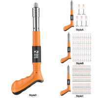 Pistola de Aire Manual Ajustable Silenciador Herramienta de Sujeción de Clavos de Concreto Operación de Un Solo Mano Fijador de Pared para el Hogar - details 3