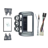 Fascia de Radio de coche para Honda Fit Jazz City LHD One Din Dvd estéreo Cd Panel de montaje Kit de instalación embellecedor marco bisel - details 1