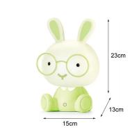 Luz LED nocturna táctil de dibujos animados, nuevo conejito, lámpara de mesa para habitación de bebés y niños, luz de noche para cabecera, regalos de Navidad, decoración para el hogar, dormitorio, fiesta - details 1