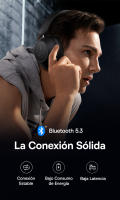 Baseus Bass 30 Max  Auriculares Bluetooth 5.3 Cancelación de ruido, graves potenciados, larga duración, para juegos y deportes - details 8