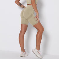 Nessaj-pantalones cortos deportivos para mujer, mallas sin costuras para yoga, gimnasio, fitness, levantamiento de glúteos - details 11