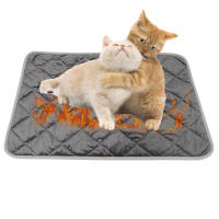 Alfombrilla para Mascotas Caliente Autoadministrable Material Suave, No se Desprenden el Pelaje, Estructura Segura para Cachorros y Gatos Enfermos - details 1
