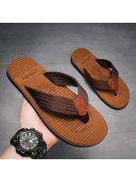 Zapatillas con letras a la moda para hombre, zapatillas de playa de verano con parte inferior de goma para exteriores, zapatos geniales, estilo informal para hombres jóvenes - details 2