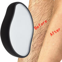 Cepillo De Baño Crystal Para Eliminar Pelo Físico Y Sin Dolor Reutilizable Y Fácil De Limpiar Herramienta De Belleza Para Depilación Epilador De Cepillo De Maquillaje - details 11