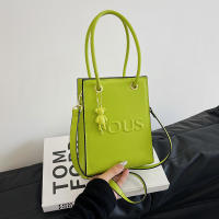 Bolso Cruzado Mini de Caramelo Bolso de Mano Estiloso con Partitura de Música - details 20