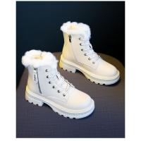 Botas de tobillo para mujer,Botas de nieve impermeables,Botas de tobillo de felpa con gancho de invierno - details 14
