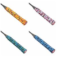 Cinta de agarre de bádminton para tenis, absorción de sudor, resistente al desgaste, elasticidad, empuñaduras de raqueta de bádminton, antideslizante de doble capa - details 8