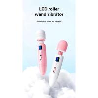 Vibrador AV para mujer, estimulador de clítoris, potente masajeador de punto G femenino, pantalla Digital, juguete sexual recargable por USB para adultos - details 0
