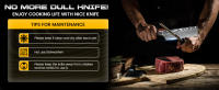 Cuchillo de Cocina Multiusos de Acero Inoxidable MDHADN Cuchillo de Paring de 8 Pulgadas - details 4