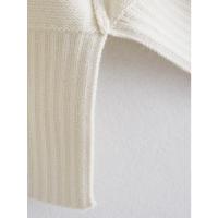Suéter suelto de punto a rayas para mujer, jersey de manga larga con cuello redondo, ropa de calle informal, Otoño e Invierno - details 14