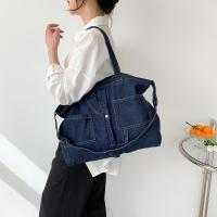 Bolso de Hombro de Diseño Simple en Mezclilla, Bolso de Gran Capacidad que Combina con Todo, Bolso Versátil para Mujer - details 0