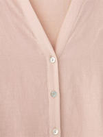 OUWU- Moda Para Mujer, Blusa Rosa Bordada Con Una Botonadura, Camisas Vintage De Manga Larga Con Cuello En V Para Mujer, Camisas Elegantes Para Mujer - details 6