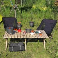 Bolsa de Cocina para Acampar Bolsa de Almacenamiento Impermeable y Aislada para Estufa al Aire Libre Bolsa de Mano para Cocinar Tamaño M, L - details 13
