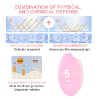 Loción de protección solar ligera de 60g SPF50 Protector UV que forma película rápida protección facial crema para quemaduras solares piel antioxidante PA +++ - details 2