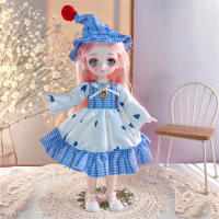 Vestido con bisagra de ojos simulados, muñeca de articulaciones extraíbles, Linda muñeca, regalo de cumpleaños, 23cm - details 11