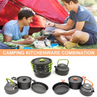 Cocina de Camping Plegable Set de Utensilios de Cocina al Aire Libre Resistente al Calor Equipment Saving Space para 2-3 People Picnic - details 3