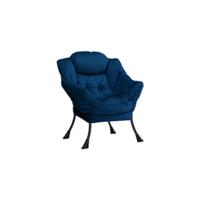 Sillon para Salon Sillón Relax Terciopelo Sillon Lectura Dormitorio Comodos Butacas de Salon, Gris Oscuro - details 10