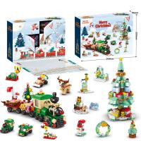 Juego de bloques de Navidad para niños, 24 días, calendario de envío, kits de bricolaje, regalos para niños a partir de 6 años - details 7